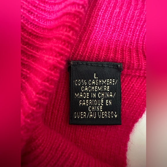 Dana Buchman 100% Cashmere Sleeveless Mock-neck Sweater - Picture 3 of 9